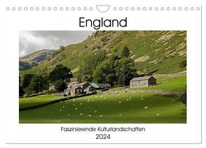 England – Faszinierende Kulturlandschaften (Wandkalender 2024 DIN A4 quer), CALVENDO Monatskalender von Hallweger,  Christian