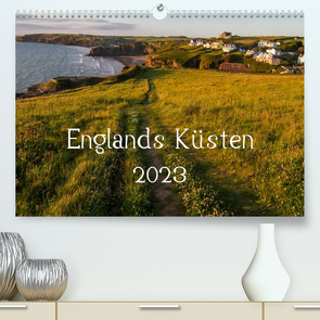 Englands Küsten 2023 (Premium, hochwertiger DIN A2 Wandkalender 2023, Kunstdruck in Hochglanz) von Zill,  Michael