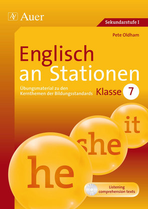 Englisch an Stationen von Oldham,  Pete