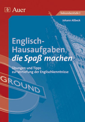 Englisch-Hausaufgaben, die Spaß machen von Assbeck,  Johann