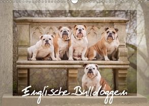 Englische Bulldoggen (Wandkalender 2018 DIN A3 quer) von Wobith Photography - FotoVonMaja,  Sabrina