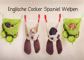 Englische Cocker Spaniel Welpen (Tischkalender 2022 DIN A5 quer) von Wobith Photography - FotosVonMaja,  Sabrina