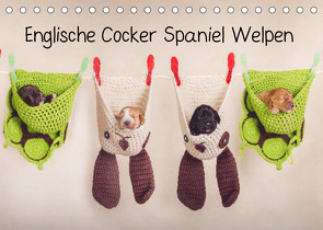 Englische Cocker Spaniel Welpen (Tischkalender 2023 DIN A5 quer) von Wobith Photography - FotosVonMaja,  Sabrina