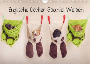 Englische Cocker Spaniel Welpen (Wandkalender 2022 DIN A4 quer) von Wobith Photography - FotosVonMaja,  Sabrina