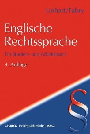 Englische Rechtssprache von Fabry,  Roger, Linhart,  Karin