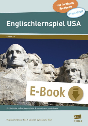 Englischlernspiel USA von Cham,  Projektseminar des Robert-Schuman-Gymnasiums