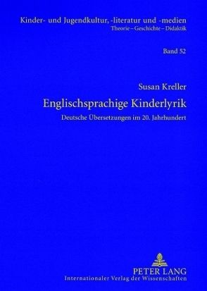 Englischsprachige Kinderlyrik von Kreller,  Susan