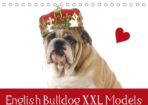 English Bulldog XXL Models (Tischkalender 2022 DIN A5 quer) von Stanzer,  Elisabeth