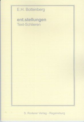 ent.stellungen von Bottenberg,  Ernst Heinrich