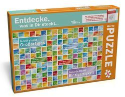 ENTDECKE, WAS IN DIR STECKT … Das Werte-Puzzle inkl. Wertepraxisbuch Live Your Best (Lebe Dein Bestes) in deutscher Sprache von Schlager,  Silvia