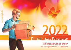 entfalt®-Kalender 2022: Entfalt‘ dein Potenzial! von Pilsl,  Franziska Vinzis