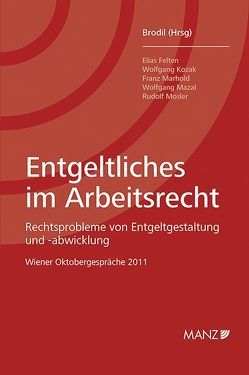 Entgeltliches im Arbeitsrecht von Brodil,  Wolfgang