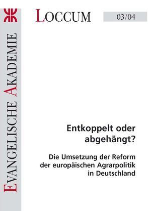 Entkoppelt oder abgehängt? von Lange,  Joachim