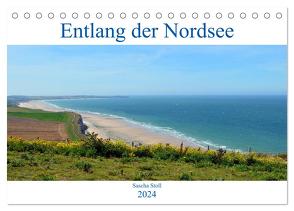 Entlang der Nordseeküste (Tischkalender 2024 DIN A5 quer), CALVENDO Monatskalender von Stoll,  Sascha