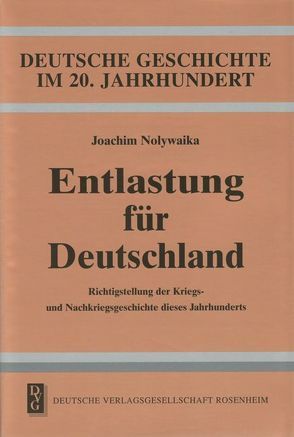 Entlastung für Deutschland von Nolywaika,  Joachim