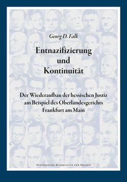 Entnazifizierung und Kontiunität von Falk,  Georg D.