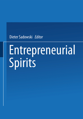 Entrepreneurial Spirits von Sadowski,  Dieter