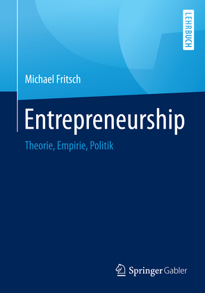 Entrepreneurship von Fritsch,  Michael