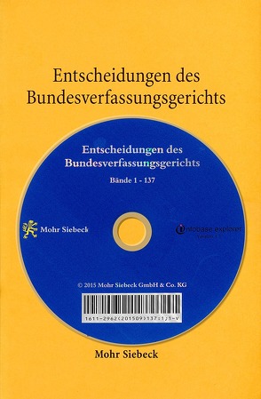 Entscheidungen des Bundesverfassungsgerichts (BVerfGE) von Bundesverfassungsgerichts,  Mitglieder des