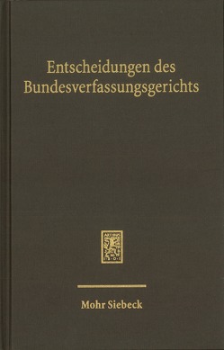 Entscheidungen des Bundesverfassungsgerichts (BVerfGE) von Bundesverfassungsgerichts,  Mitglieder des