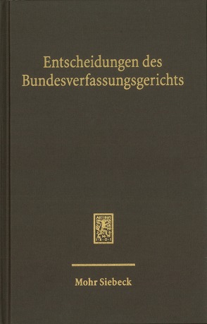 Entscheidungen des Bundesverfassungsgerichts (BVerfGE) von Bundesverfassungsgerichts,  Mitglieder des