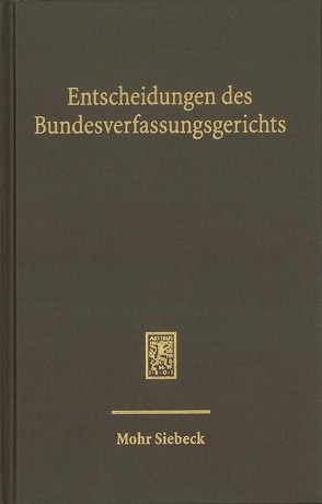 Entscheidungen des Bundesverfassungsgerichts (BVerfGE) von Bundesverfassungsgerichts,  Mitglieder des