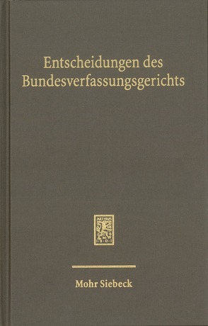 Entscheidungen des Bundesverfassungsgerichts (BVerfGE) von Bundesverfassungsgerichts,  Mitglieder des