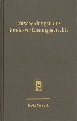 Entscheidungen des Bundesverfassungsgerichts (BVerfGE) von Bundesverfassungsgerichts,  Mitglieder des