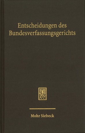 Entscheidungen des Bundesverfassungsgerichts (BVerfGE) von Bundesverfassungsgerichts,  Mitglieder des