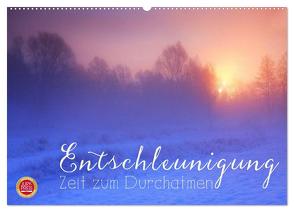 Entschleunigung – Zeit zum Durchatmen (Wandkalender 2024 DIN A2 quer), CALVENDO Monatskalender von Cross,  Martina