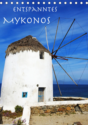 Entspanntes Mykonos (Tischkalender 2021 DIN A5 hoch) von Sommer,  Melanie