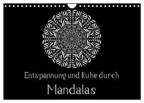 Entspannung und Ruhe durch Mandalas (Wandkalender 2024 DIN A4 quer), CALVENDO Monatskalender von Langenkamp,  Heike