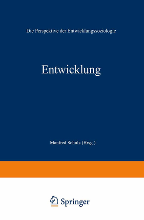 Entwicklung von Schulz,  Manfred