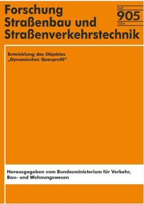 Entwicklung des Objektes „Dynamisches Querprofil“ von Feser,  B, Rosenthal,  R