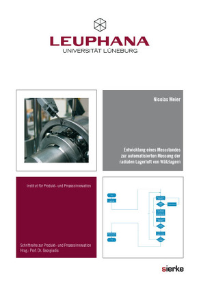 Entwicklung eines Messstandes zur automatisierten Messung der radialen Lagerluft von Wälzlagern von Meier,  Nicolas