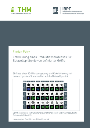 Entwicklung eines Produktionsprozesses für Betazellsphäroide von definierter Größe von Petry,  Florian