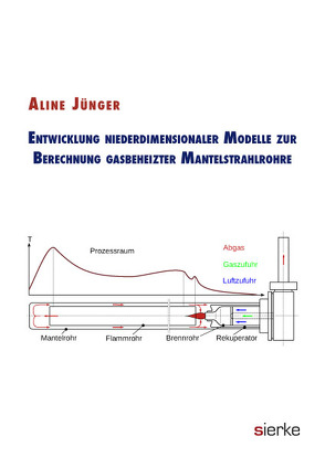 Entwicklung niederdimensionaler Modelle zur Berechnung gasbeheizter Mantelstrahlrohre von Jünger,  Aline