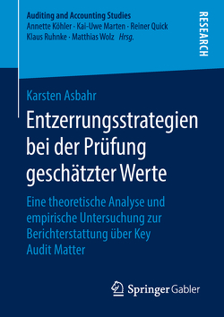 Entzerrungsstrategien bei der Prüfung geschätzter Werte von Asbahr,  Karsten