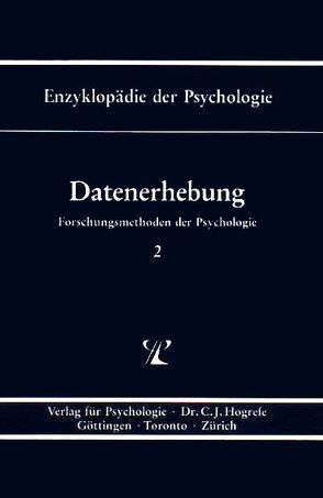 Datenerhebung von Bredenkamp,  Jürgen, Feger,  Hubert