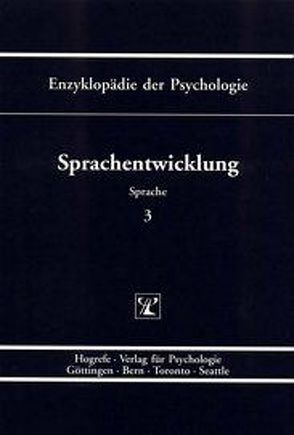 Sprachentwicklung von Grimm,  Hannelore