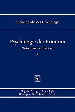 Psychologie der Emotion von Stemmler,  Gerhard