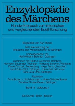 Enzyklopädie des Märchens / Zwerghirsch – Zypern, Nachträge: Âbî – Zombie von Akademie der Wissenschaften zu Göttingen, Alzheimer,  Heidrun, Bausinger,  Hermann, Boden,  Doris, Brednich,  Rolf Wilhelm, Brückner,  Wolfgang, Drascek,  Daniel, Friede,  Susanne, Gerndt,  Helge, Köhler-Zülch,  Ines, Marzolph,  Ulrich, Ranke,  Kurt, Roth,  Klaus, Shojaei Kawan,  Christine, Uther,  Hans Jörg