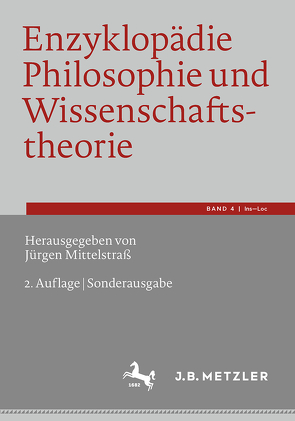 Enzyklopädie Philosophie und Wissenschaftstheorie von Mittelstraß,  Jürgen