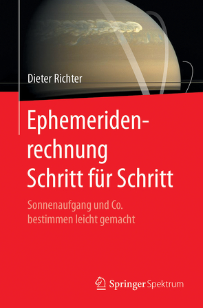 Ephemeridenrechnung Schritt für Schritt von Richter,  Dieter