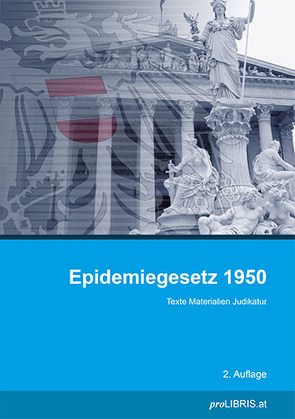 Epidemiegesetz 1950 von proLIBRIS VerlagsgesmbH