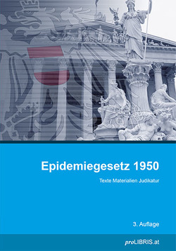 Epidemiegesetz 1950 von proLIBRIS VerlagsgesmbH