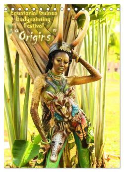 Equatorial Guinea Bodypainting Festival „Origins“ (Tischkalender 2024 DIN A5 hoch), CALVENDO Monatskalender von Moisseev,  Dmitri