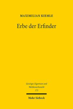 Erbe der Erfinder von Kiemle,  Maximilian