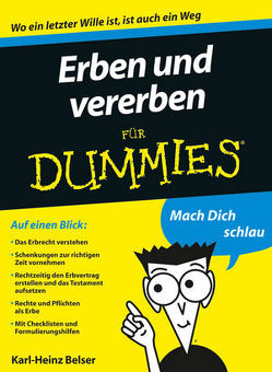 Erben und vererben für Dummies von Belser,  Karl-Heinz