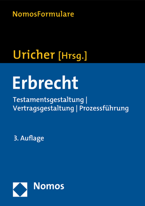 Erbrecht von Uricher,  Elmar